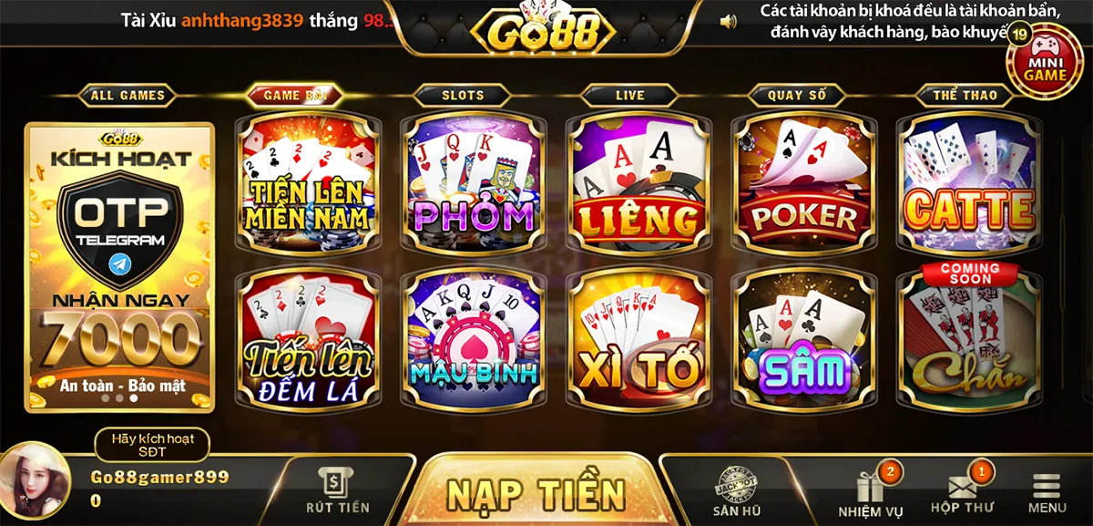 Tổng quan slot Tứ thần thú tại game đổi thưởng go88 