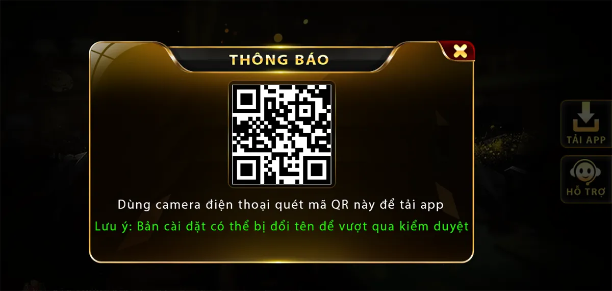 tải App game bài đổi thưởng để tiến hành đăng nhập trên app