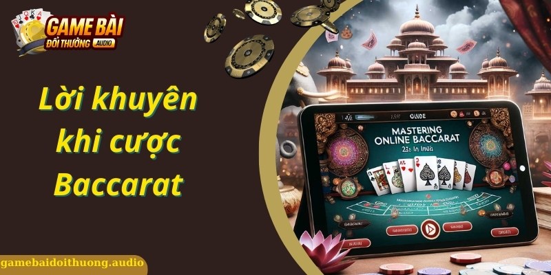 Lời khuyên về cá cược Baccarat